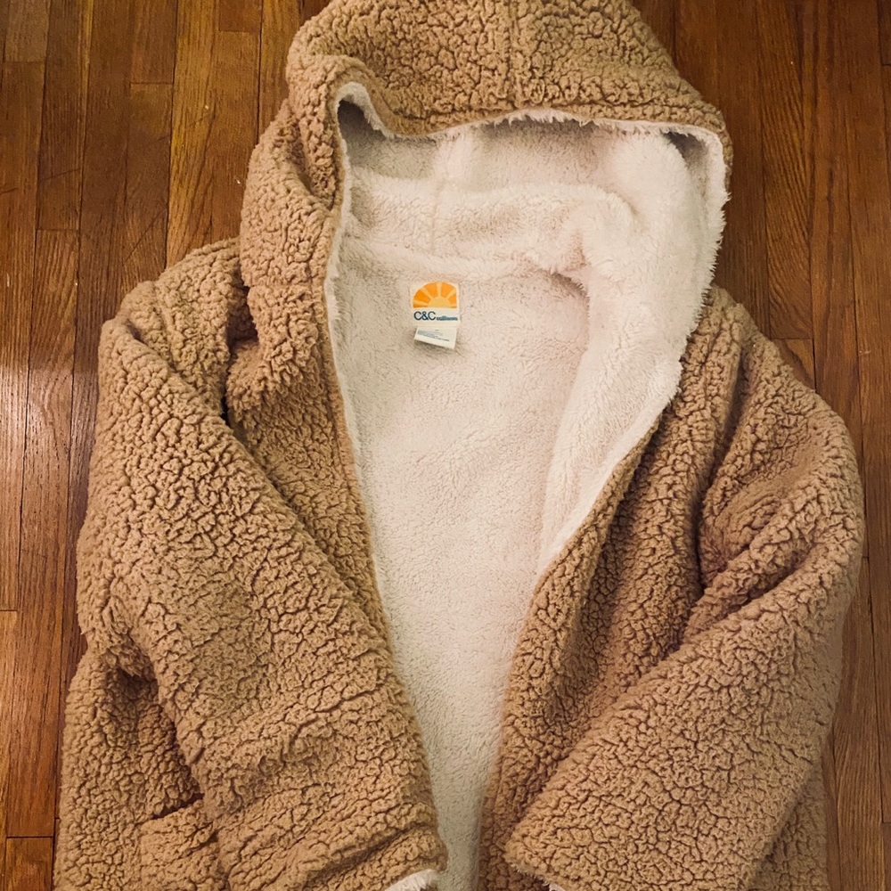 Very comfy fuzzy cardigan/jacket!